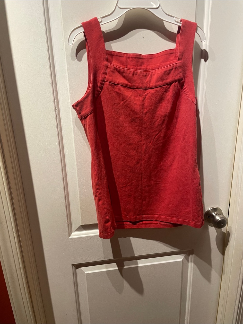 croft & barrow Red Tank Top